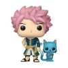Picture of Funko Pop! Animation: Fairy Tail: 100 Years Quest - Natsu with Happy #2285 Vinyl Figure