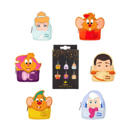 Picture of Loungefly Disney Cinderella: 75Th Anniversary Mystery Mini Backpack Bag Charm -Ea (WDBC0018-EA)