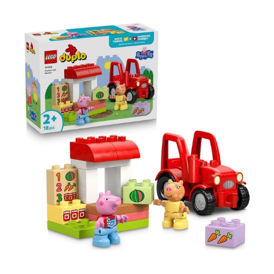 Picture of LEGO® DUPLO® Peppa Pig: Tractor And Market (10468)