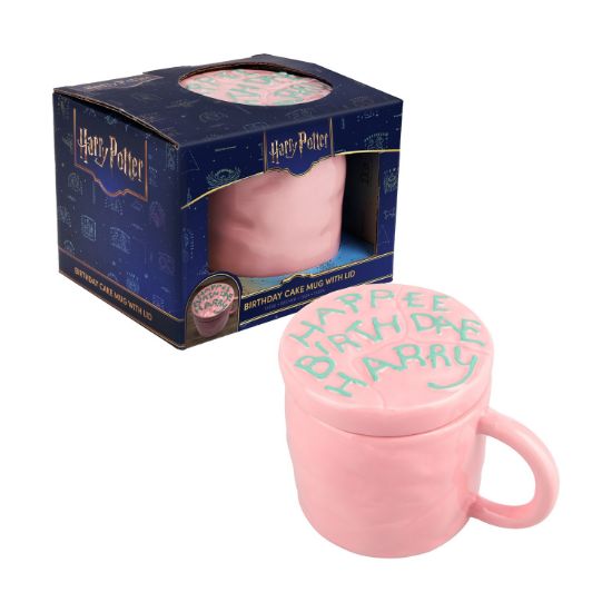Picture of Paladone: Harry Potter - Happee Birthdae Mug with Lid (PP16107HP)