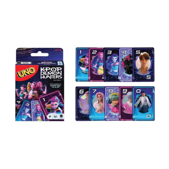 Picture of Mattel Uno: Uno K-POP Demon Hunters (JRV01)