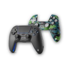 Picture of Spartan Gear - Sarissa Wireless Controller (compatible with playstation 5, playstation 4, PC, Switch) (colour: Black + one extra faceplate)