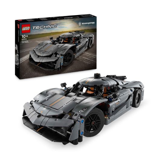 Picture of LEGO® Technic™: Koenigsegg Jesko Absolut Gray Hypercar (42173)