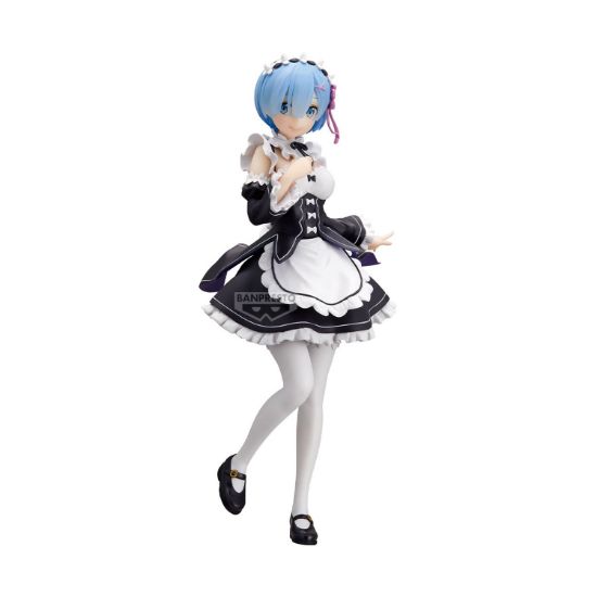 Picture of Banpresto Glitter&Glamours: Re:Zero Starting Life in Another World - Rem (Maid Ver.) Figure (24cm) (28785)