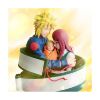 Picture of Banpresto: Naruto 72 Series - Minato & Naruto & Kushina Figure (13cm) (71473)