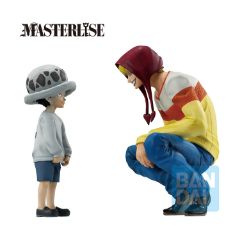 Picture of Banpresto Ichibansho: One Piece: The Unbreakable Law - Trafalgar.Law & Corazon Statue (11& 13cm) (68957)