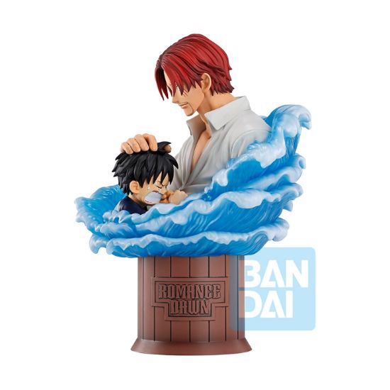 Picture of Banpresto Ichibansho Red Hair Pirates: One Piece - Shanks & Luffy Statue (15cm) (72407)
