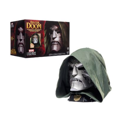 Picture of Hasbro Fans Marvel Classic: F4 Legends Dr Doom Premium Role Play Helmet (G0586)