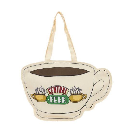 Picture of Loungefly Warner Bros: Friends Large Canvas Tote Bag (WBTB0010)