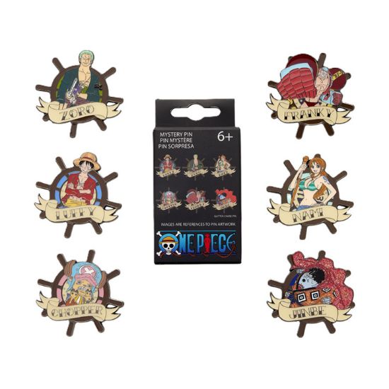 Picture of Loungefly: One Piece Tattoo Style Mystery Pins (OPPN0019)
