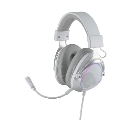 Picture of Spartan Gear - Erato Wired Headset (compatible with PC, playstation 4, playstation 5, xboxone, xbox series x/s, switch, switch 2) (color: White)