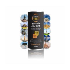 Picture of K-Toyz Learning Tubes: Monuments Of The World - Board game (English Language) (LT-011)