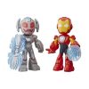 Picture of Hasbro Iron Man & His Awesome Friends: Figures - Iron Man Ultron Clash Pack (G1995)