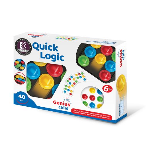 Picture of K-Toyz Επιτραπέζιο: Quick Logic (Greek& English Language) (ASK-01)
