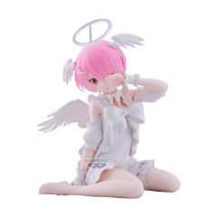 Picture of Banpresto Relax Time: Re:Zero - Starting Life In Another World - Ram (Ver. Sweet Angel) Figure (13cm) (71287)