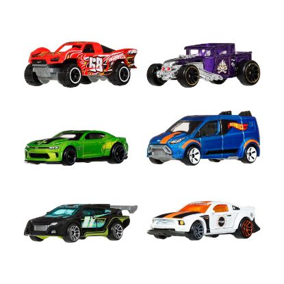 Picture of Mattel Hot Wheels: Silver Series - Hot Wheels Legends Set of 6 1:64 (JLB24)