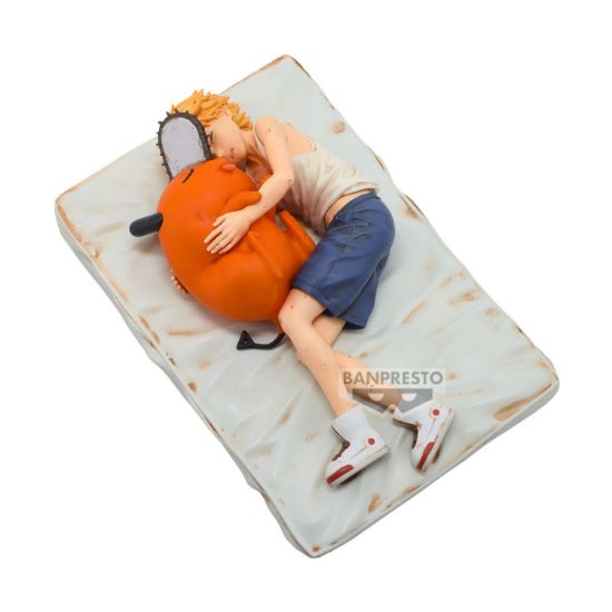Picture of Banpresto Break Time Collection: Chainsaw Man - Denki & Pochita Statue (14cm) (71148)