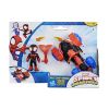 Picture of Hasbro Disney Jr Marvel: Spidey And His Amazing Friends - Miles 'Spin' Morales Techno Racer Vehicle (G2460)