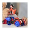 Picture of Hasbro Disney Jr Marvel: Spidey And His Amazing Friends - Miles 'Spin' Morales Techno Racer Vehicle (G2460)
