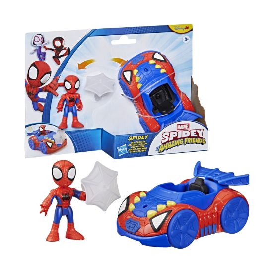 Picture of Hasbro Disney Jr Marvel: Spidey And His Amazing Friends - Spidey Web Crawler Vehicle (G2461)
