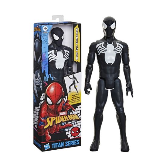 Picture of Hasbro Marvel: Titan Series Spider-Man - Black Suit Spider-Man Figure (G2860) *