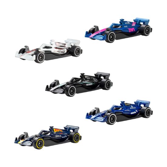 Picture of Mattel Hot Wheels: Racing Vehicles - F1 2025 Teams Set of 5 (JLN11)