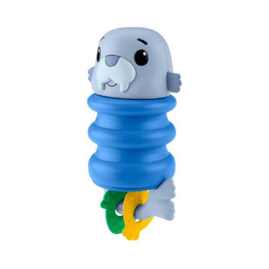 Picture of Fisher-Price: Squishseas Silicone - Walrus Rattle (JHB56)