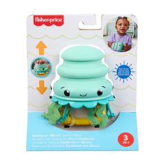 Picture of Fisher-Price: Squishseas Silicone - Jellyfish Rattle (JHB57)