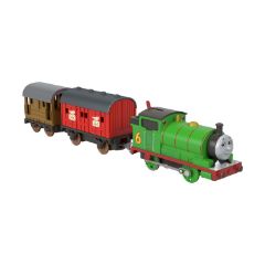 Picture of Fisher-Price Thomas: & Friends: Motorized Trains - Classic Percy with 2 Wagons Train (JFH33)