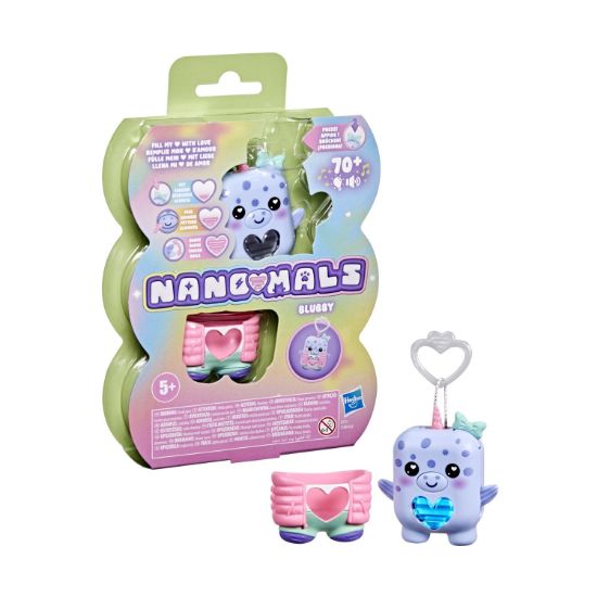 Picture of Hasbro Nano-Mals: Blubby - Blue Narwhal (G2214)