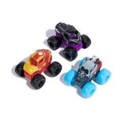 Picture of Spin Master Marvel Monster Jam: Mini Jams - Thor / Black Panther / Iron Man 3 Pack Bundle (20149559)