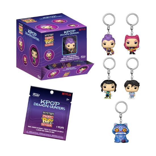 Picture of Funko Pocket Pop!: K-Pop Demon Hunters (Blind Bag/Random) Vinyl Figures Keychain