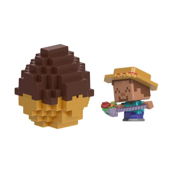 Picture of Mattel Minecraft: - Mini Eggs With Figure – Mc Mini Steve Village (JJV71)