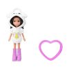 Picture of Mattel Polly Pocket: Tiny Worlds - White Apple Dress Doll (JKC60)