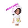 Picture of Mattel Polly Pocket: Tiny Worlds - White Apple Dress Doll (JKC60)
