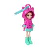 Picture of Mattel Polly Pocket: Tiny Worlds - Watermelon Pink Dress Doll (JKC58)