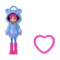 Picture of Mattel Polly Pocket: Tiny Worlds - Blue Dot Dress Doll (JKC61)
