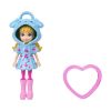 Picture of Mattel Polly Pocket: Tiny Worlds - Cherry Blue Dress Doll (JKC59)