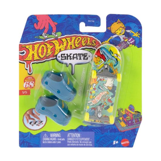 Picture of Mattel Hot Wheels Skate Fingerboard and Shoes: Challenge Accepted - Asphalt Artistry (JJM99)