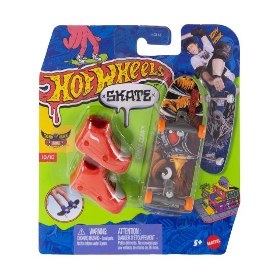 Picture of Mattel Hot Wheels Skate Fingerboard and Shoes: Tony Hawk - Cyber Claw (JGL95)