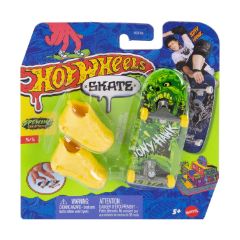 Picture of Mattel Hot Wheels Skate Fingerboard and Shoes: Tony Hawk - Zombie Sludge (JJN13)