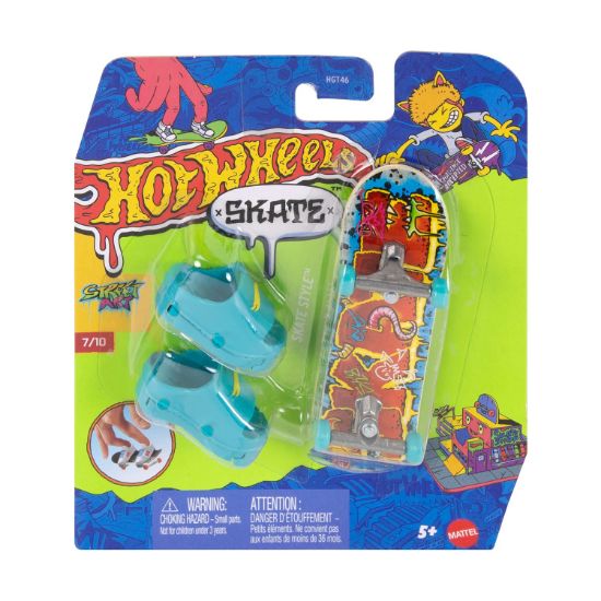 Picture of Mattel Hot Wheels Skate Fingerboard and Shoes: Challenge Accepted - Skate Style (JJN38)