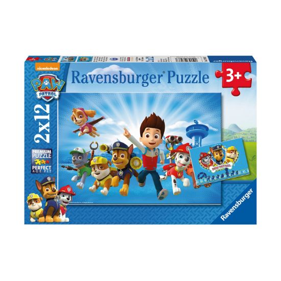 Picture of Ravensburger Puzzle: Paw Patrol (2x12pcs) (07586)