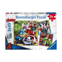 Picture of Ravensburger Puzzle:  Avengers (3x49pcs) (8040)