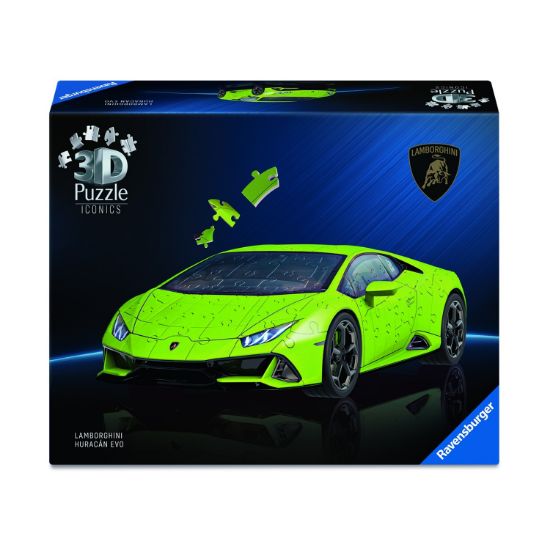 Picture of Ravensburger 3D Puzzle: Iconics Lamborghini Huracan (108pcs) (12008037)