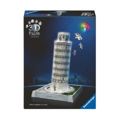 Picture of Ravensburger 3D Puzzle: 3D Iconics - Torre Pendente Di Pisa Night Edition (216pcs) (12008028)