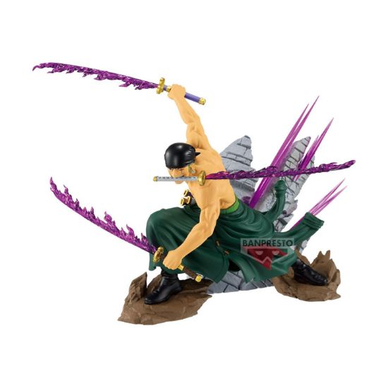 Picture of Banpresto Theorama Soul: One Piece - Roronoa Zoro Statue (21cm) (71889)