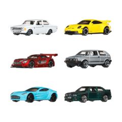 Picture of Mattel Hot Wheels: Silver Series - Euro Style Set of 6 1:64 (JLB25)