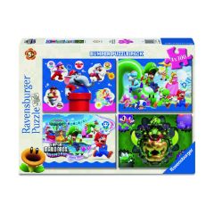 Picture of Ravensburger Puzzle: Super Mario (4x100 pcs) (12004321)