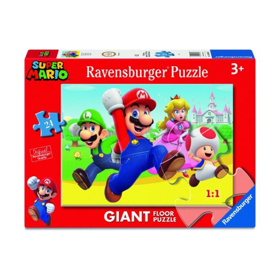 Picture of Ravensburger Puzzle: Giant Floor Puzzle - Super Mario What a Team! (24pcs) (12004325)